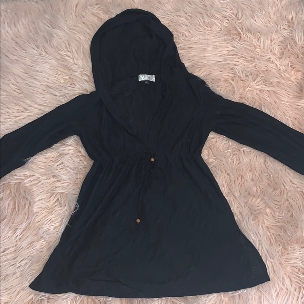 Black Swim Cover Up